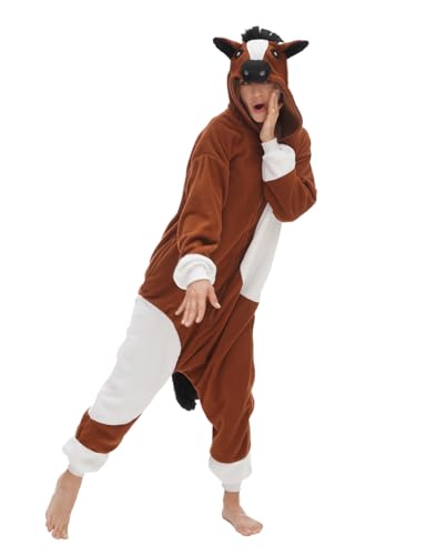 vavalad Adult Onesie Pajamas Adult Costume Pajamas Halloween Costume Cosplay Women Men