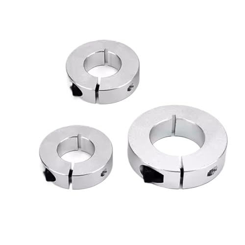 Collares de eje para evitar holguras manguito de bloqueo abierto de aluminio 5-20-8 5
