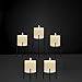 volnyus Metal Pillar Candle Holders Set of 5 Black Candlesticks for Fireplace/Table/Wedding/Christmas Candelabra Decoration Modern Art Classic Design with Geometric Shape