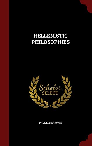 Hellenistic Philosophies 1297555422 Book Cover
