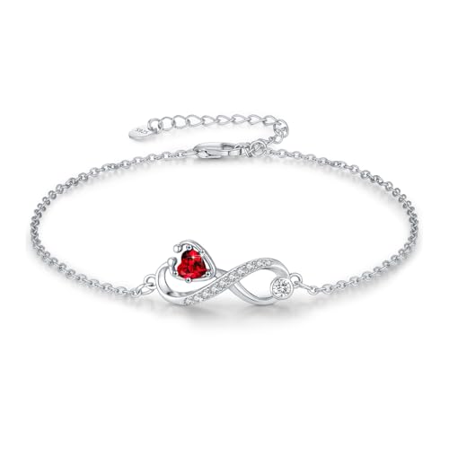 Brisskaari Pulsera de estetoscopio para mujer, plata de ley 925 con cristal austriaco, pulsera de enfermera, regalos de graduación 2025, joyería médica para médico, enfermera RN, Talla única, Plata
