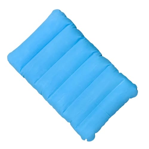 Cojín inflable para asiento | 26 x 41 cm, soporte lumbar ergonómico portátil, almohada inflable para asiento de aire | para acampar al aire libre, pesca, senderismo, tienda de campaña, silla de ruedas