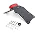 HEHUISSUS Motorcycle Rear Tail Tidy Fender Eliminator License Registration Plate Holder Bracket Compatible with Kawasaki KLR 650 2022-2023 KLR650(Rojo), aQuFengGan234