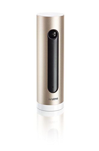 Smart Indoor Security Camera - Netatmo Welcome, Aluminum/Gold (NSC01-P)