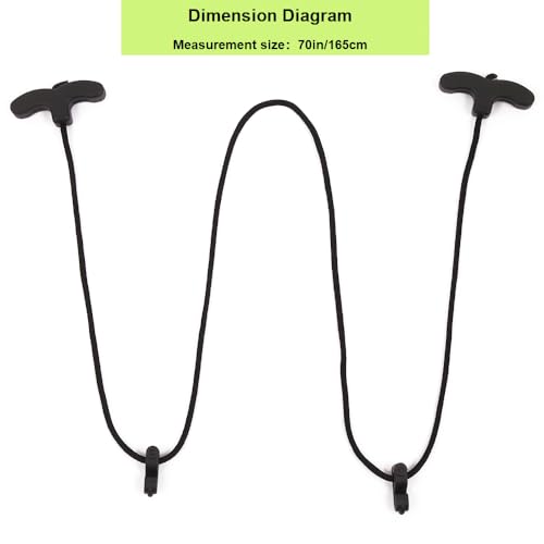 image for AHOSOUTLY Crossbow Pull Cord Crossbow Cocking Rope Device Double Handl