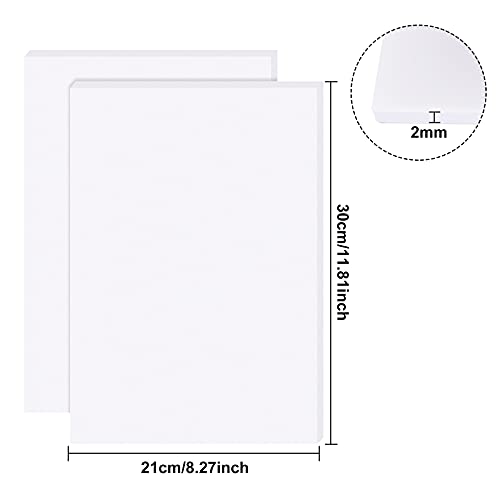 BENECREAT 2PCS Foglio Adesivo in Silicone 11.8x8.2...