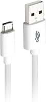 C3Tech Cabo USB para Micro USB Branco CB-M11WH 1Metro Compativel com Android Suporte a Carregamento e Transferência de Dados