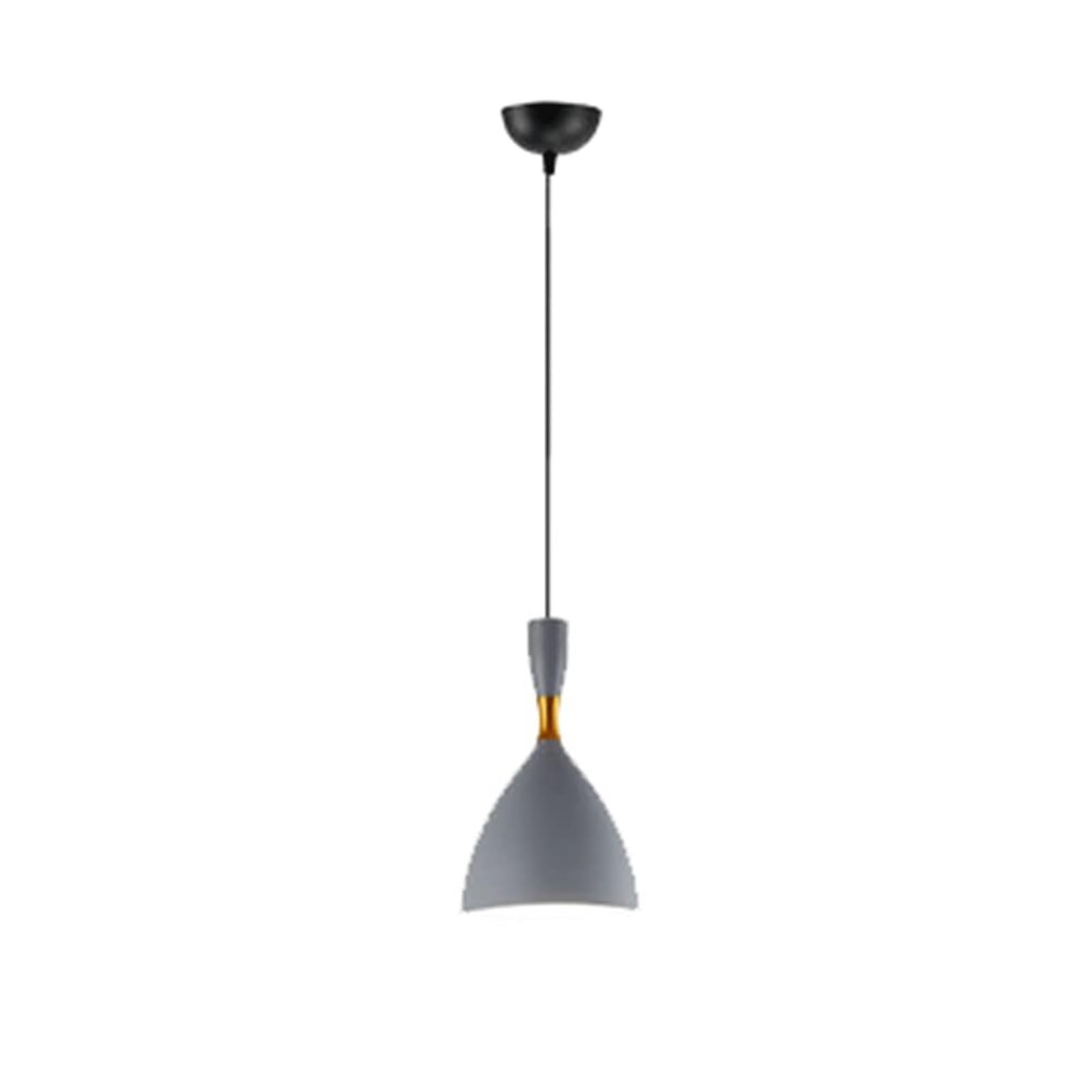 KBUUKYYXouy Macaron Simplicity Italian Elegant Metal Chandelier Bohemian Hanging Light Color Ceiling Fixture for Kitchen Island Dining Room Over Sink(Ash,6.6in*11.4in)