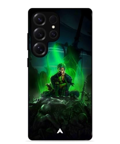 Image of Premium Anime 1 Case for Samsung Galaxy S25 Ultra (Glossy Finish) Soft-Touch Metal TPU Back Cover, Shockproof, Designer, Aesthetic Mobile Phone Case