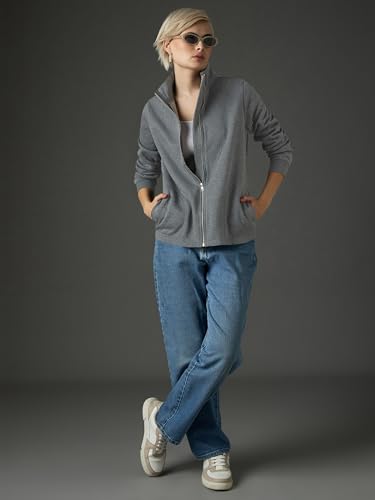 Image of Sassafras Women Dusty Zipper Sweatshirt