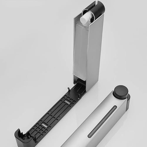 壁掛けボディソープ、シャンプー、ハンドソープの分配器です、ABS材質、穴あけ不要