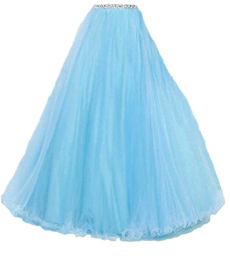 Image of TILISM Women's and Girls Solid Satin Long Skirt