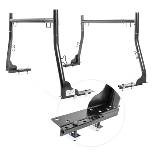 AA-Racks Model X31-J Truck Ladder Rack 800Ibs Capacity with (8) Non-Drilling Z-Clamps Extendable...
