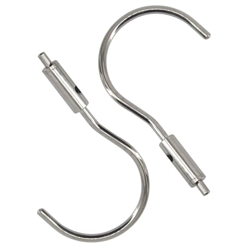 (8 Piezas) Tensores para cables de gancho para cuerda de alambre de 1 a 1.5mm, para colgar cuadros, suspensión de luces miniatura 2
