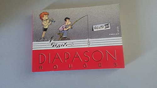 Diapason Rouge, volume 3 : Carnet de 370 chants de variété française et internationale avec accords de guitare