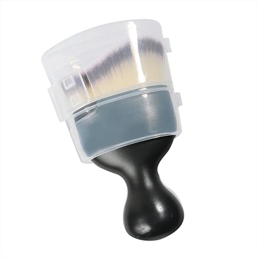 Image of AOCISKA Car Interior Detailing Brush, Soft Bristle Dusting Brush, Tri-Color With Cap