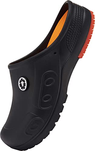 Yungprime Men's And Women's Slip-Resistant Shoes Garden Clogs -Nurse -Chef Shoes Black #TOP5