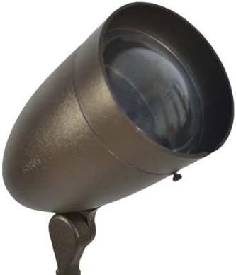 Focus Industries DL-38-NLBRT 120V 50W Aluminum Bullet Directional Light, No Collar - Bronze Texture