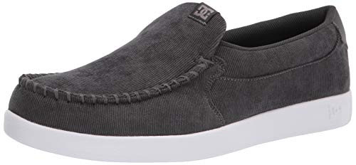 DC Men's Villain 2 Skate Shoe, Charcoal, 7.5 M US