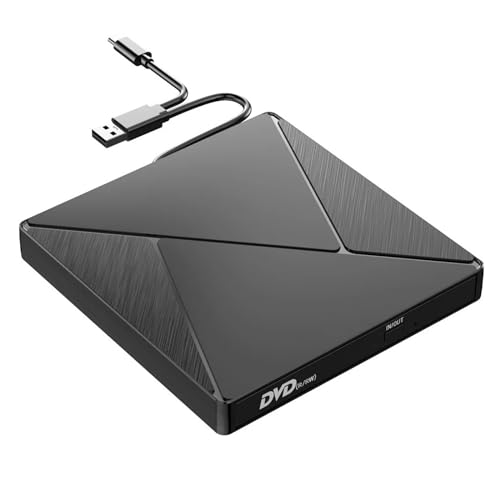 Lecteur optique externe USB C pour ordinateur portable sans lecteur de disque