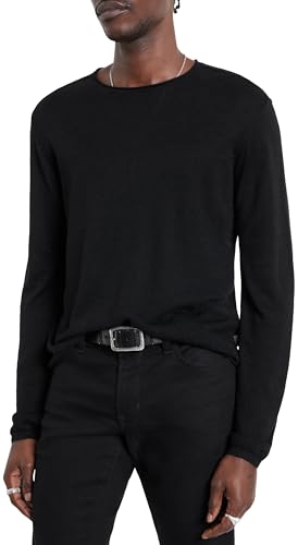 John Varvatos Men's Lex Long Sleeve Crew Neck Sweater - Main Image