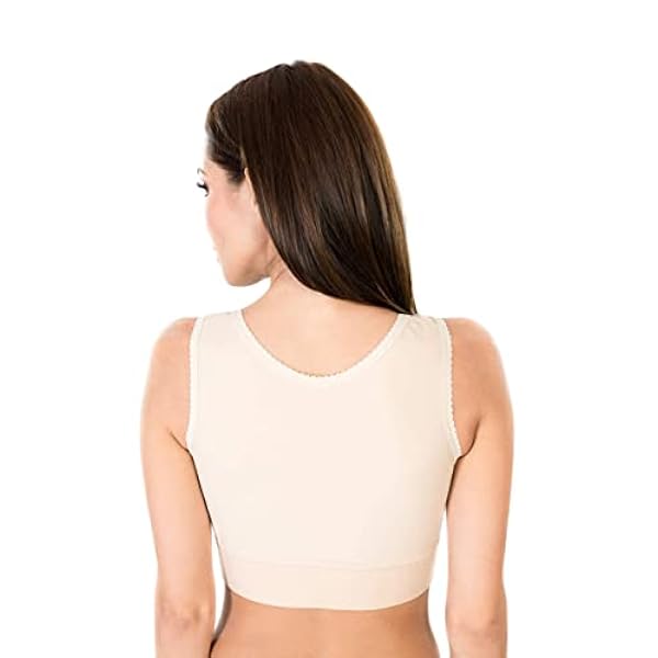 Maam, Sujetador de compresión postoperatorio con Cierre Frontal Ajustable y Banda elástica de 5 cm