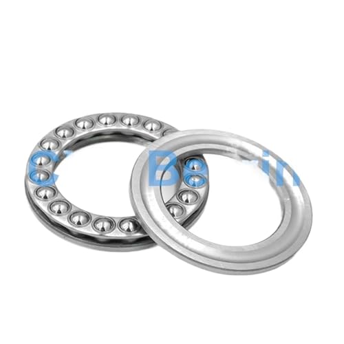 Rodamiento de bolas de empuje plano 51116 para maquinaria axial industrial