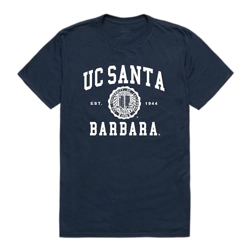 W Republic UC Santa Barbara Gauchos Seal College Tee Navy Medium