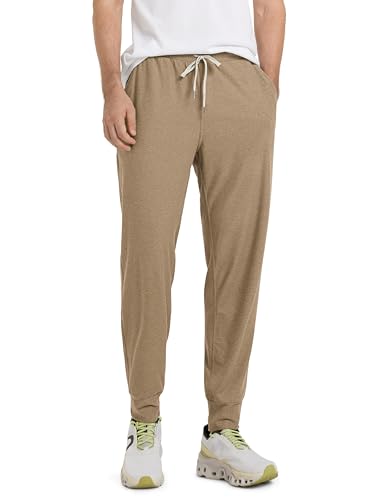 Image of ODODOS Men's Performance Joggers - Ultra Soft odSTRATUM Tech Sweatpants with Adjustable Waist and Secure Pockets