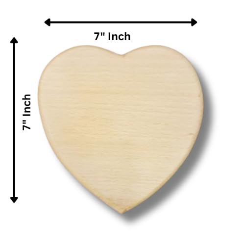 Image of Customized Personalised Engraved Wooden Photo Frame For Gift, All Shapes and Sizes for Everyone (Straight Heart-7x)