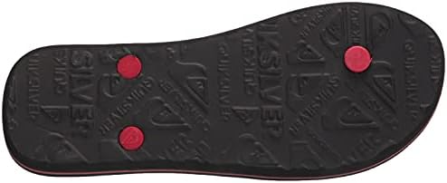 Quiksilver Boy's Molokai Kids Flip Flop Youth Sandal, Black 2, 3 Big | Image 3