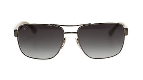 Ray Ban Mens Sunglasses RB3530 004/8G Gunmetal Gray Gradient Lens 58mm Authentic