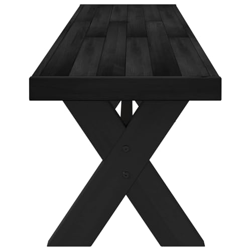 Banc de table à manger NOAIN 180cm, la solution bois peu encombrant - 5