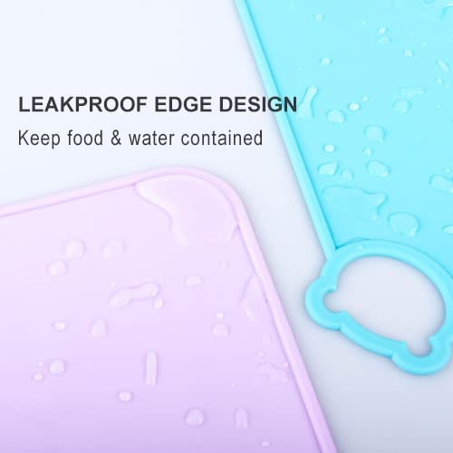 Miniatura 4 de Mantel individual de silicona para bebé, manteles individuales para mesa de comedor, manteles individuales Montessori, mantel individual