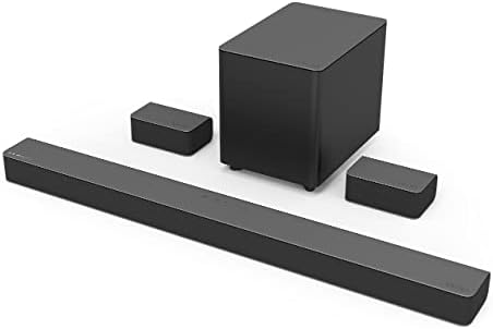 VIZIO M51a-H6 5.1 Dolby Atmos Sound Bar System- (Renewed), Black, 36 Inch