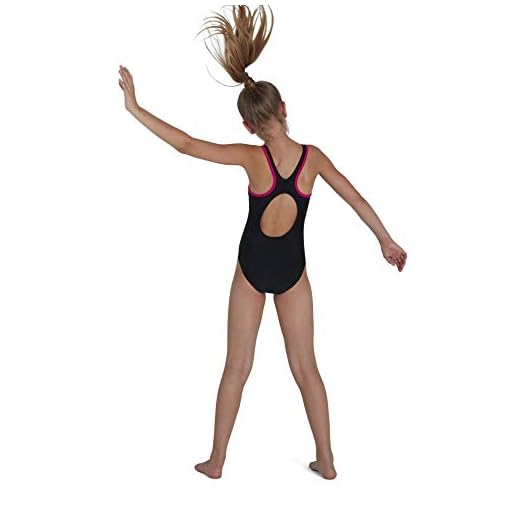 Speedo Boom Logo Splice Muscleback meisjes Eendelig badpak - Image 4