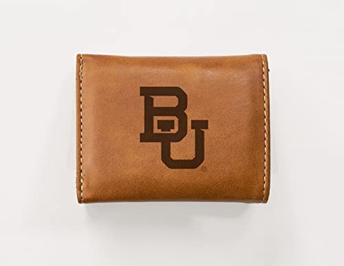 Image of Rico Industries NCAA Laser Engraved Trifold Laser Engraved Tri-Fold Wallet - Men's Accessory