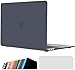 Price comparison product image iNeseon Case Cover Compatible with 2021/2020/2019/2018 MacBook Air 13 Retina (A2337 M1/ A2179/ A1932), Hard Shell + Keyboard Cover for MacBook Air 13-inch with Touch ID, Dark Grey