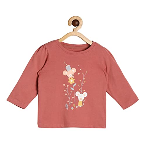 Image of miniklub Multicoloured Floral Print Organic Cotton Top