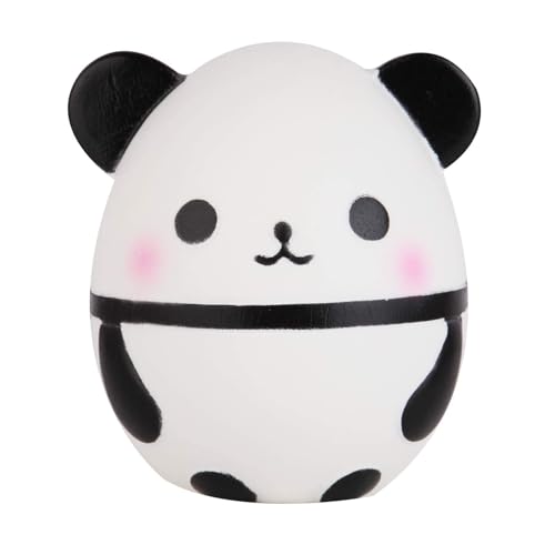 Anboor 3.9 Inches Squishies Panda Egg Kawaii Soft Slow Rising Mini Animal Squishies Squeeze Fidget Toys for Kids Collection Stress Relief Kid's Toys