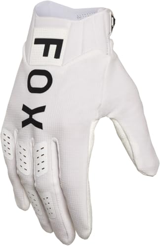 Fox Racing Men's Flexair Motocross Dirt Bike Glove, White, Small