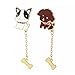 Joyería Europea Y Americana Moda Creativa Japonesa Broche De Hueso De Perro Mascota Oso De Peluche Bulldog Perro Cadena Pin Regalo Creativo