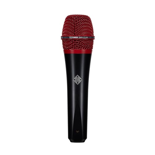 TELEFUNKEN M80 Dynamic Custom Shop (Black, Red)