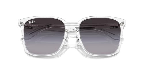 Ray-Ban RB2206D Sunglasses, Transparent/Grey Gradient Blue, 57 mm - image 5