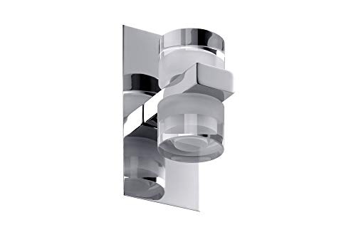 Preisvergleich Produktbild Paulmann Wandleuchte, Verschiedene Materialien, Integriert, Silber