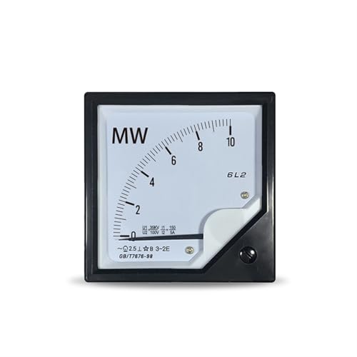 Compteur de puissance active triphasé 6L2 5A indicateur de wattmètre AC 500KW