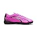 PUMA Mens Ultra Play Turf Trainer Soccer Cleats, Poison Pink Mens White Mens Black, 10