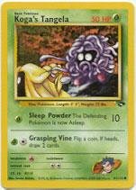 Koga's Tangela - Gym Challenge - 81 [Toy]