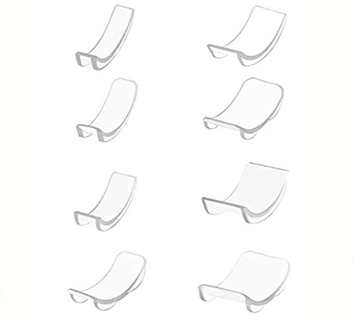 TALITARE Ring Size Adjuster for Loose Rings (Pack of 8 8 Sizes) silicone
