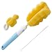 MoomooBaby Triple Brush Set - Baby Bottle Cleaner Brush, Nipple Brush & Straw Cleaner
